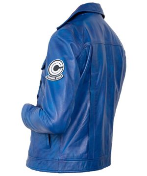 Future Trunks Dragon Ball Z Capsule Corp Blue Jacket