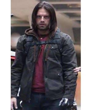 Captain America Civil War Bucky Barnes Jacket