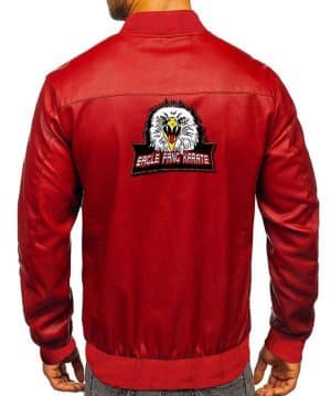 Cobra Kai Eagle Fang Karate Cosplay Leather Jacket