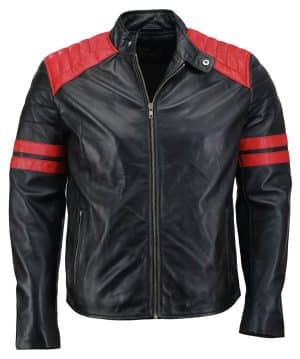 Men's Black Lambskin Jacket usa