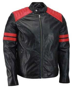 Men's Black Lambskin Jacket