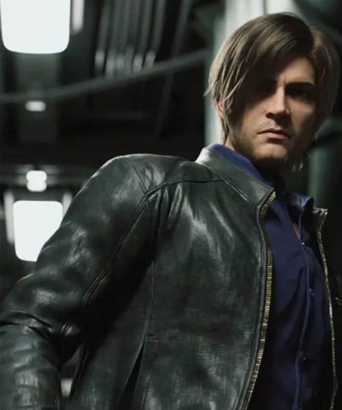 Leon kennedy real deals leather jacket