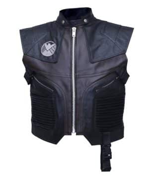 Jeremy Renner The Avengers Hawkeye Leather Vest