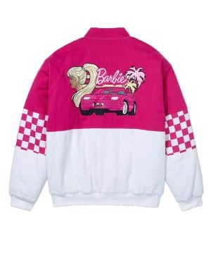 Barbie Checkered Moto Racing Jacket USA