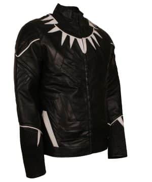 Chadwick Boseman Black Panther Leather Jacket Outfit