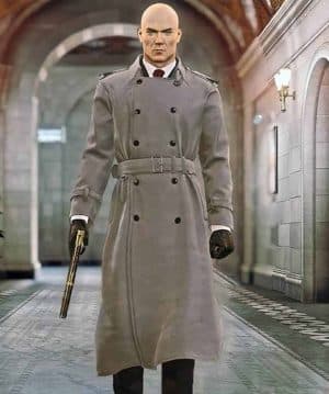 Hitman 2 Silent Assassin Agent 47 Grey Coat