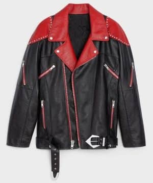 Zayn Malik Love Like This Studded Leather Jacket