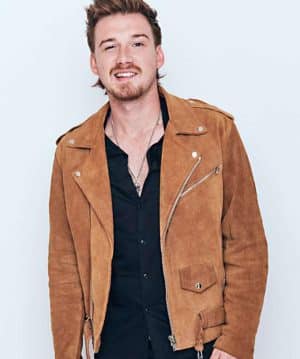 Morgan Wallen CMT Music Awards Show Leather Jacket