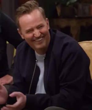 The Reunion Chandler Bing Friends Black Jacket