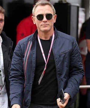 James-Bond-No-Time-to-Die-2021-Daniel-Craig-Blue-Cotton-Jacket