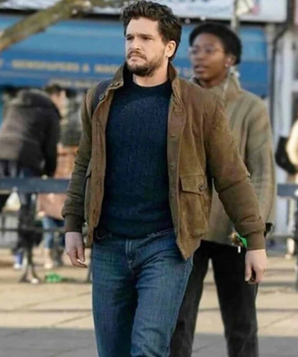 Kit harington 2025 denim jacket