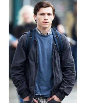 Peter-Parker-spiderman-homecoming-grey-jacket