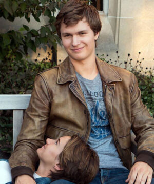 Ansel Elgort The Fault in Our Stars Brown Jacket