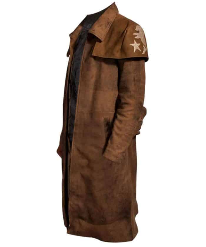 A7 Fallout NCR Ranger Duster Brown Leather outfit