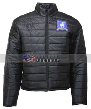 Ted Lasso Season 2 Black Puffer Jacket Men