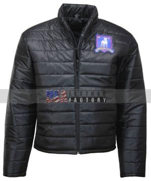 Ted Lasso Season 2 Black Puffer Jacket Men online