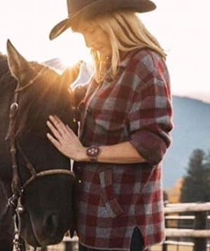 Beth Dutton Yellowstone Plaid Coat