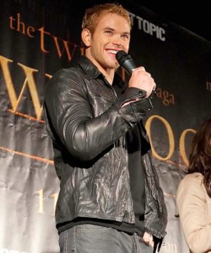 KELLAN LUTZ LEATHER JACKET