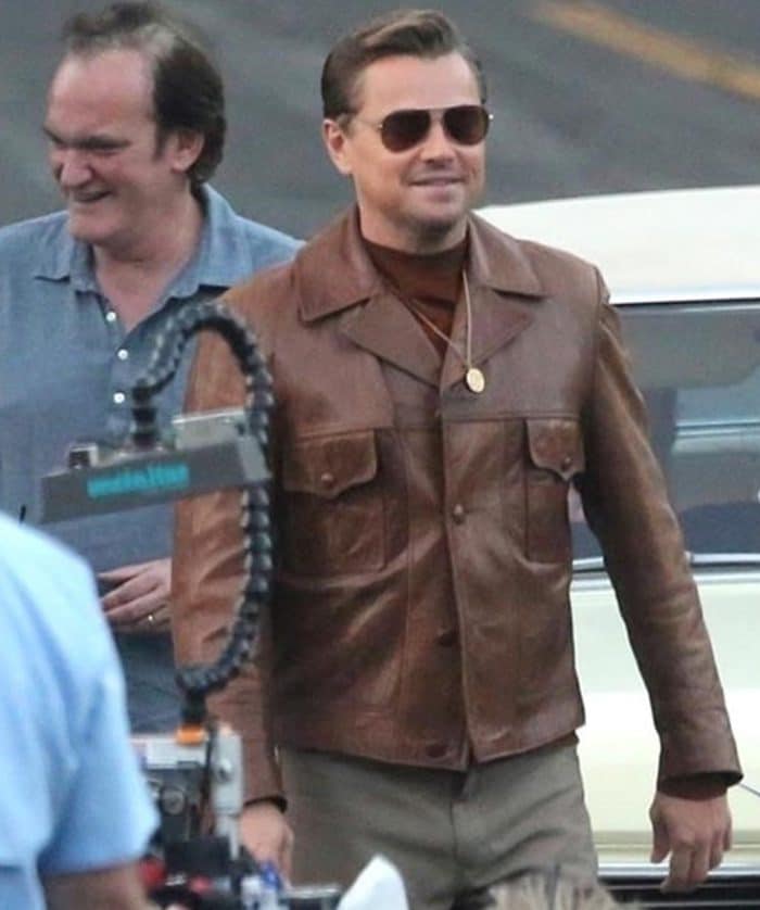 Once Upon a Time in Hollywood Leonardo Dicaprio Jacket - USA Leather ...