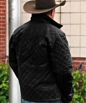 John Dutton Yellowstone Black Jacket