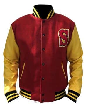 Superman Smallville Clark Kent Crows Letterman Jacket