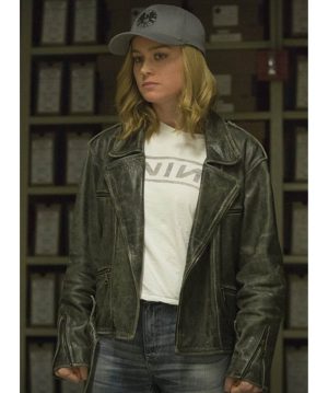 Captain-Marvel-Brie-Larson-Leather-Jacket