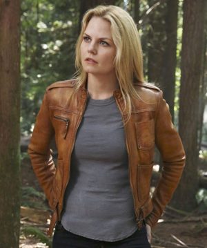 Jennifer-Morrison-Once-Upon-A-Time-Brown-Leather-Jacket