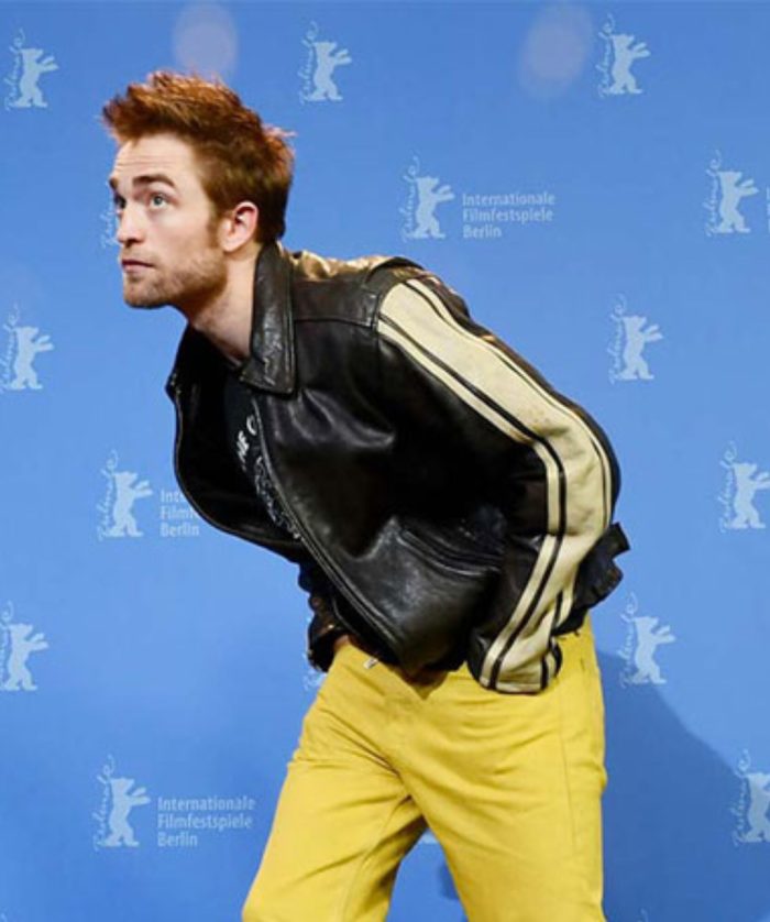 Robert-Pattinson-Black-Leather-Jacket