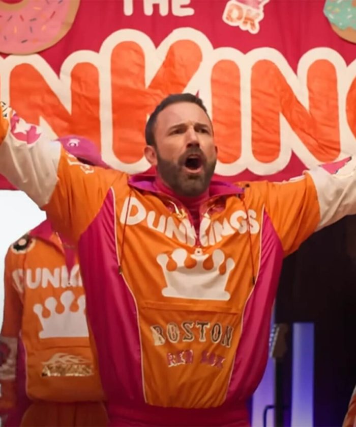 Super Bowl Ben Affleck Dunkin Donuts Tracksuit