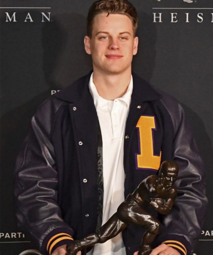 Joe Burrow Letterman Jacket