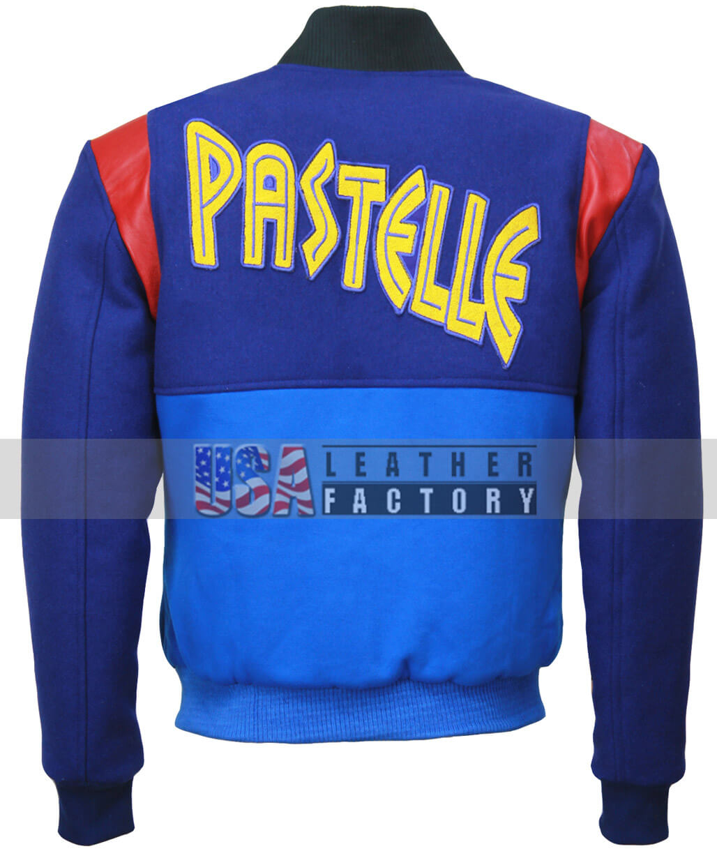 Kanye West Pastelle Varsity Jacket - USA Leather Factory