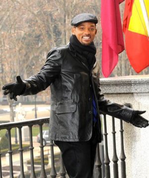 Will Smith Leather Blazer