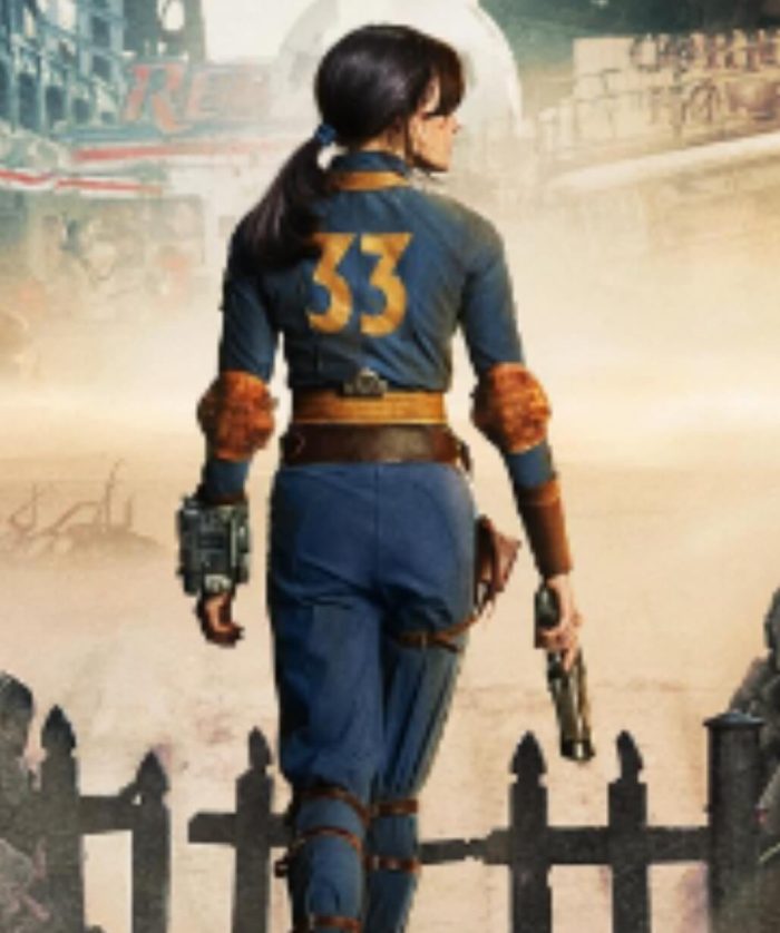 Lucy MacLean Fallout Cosplay Jacket Blue