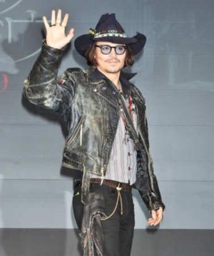 Johnny-Depp-Black-Leather-Jacket