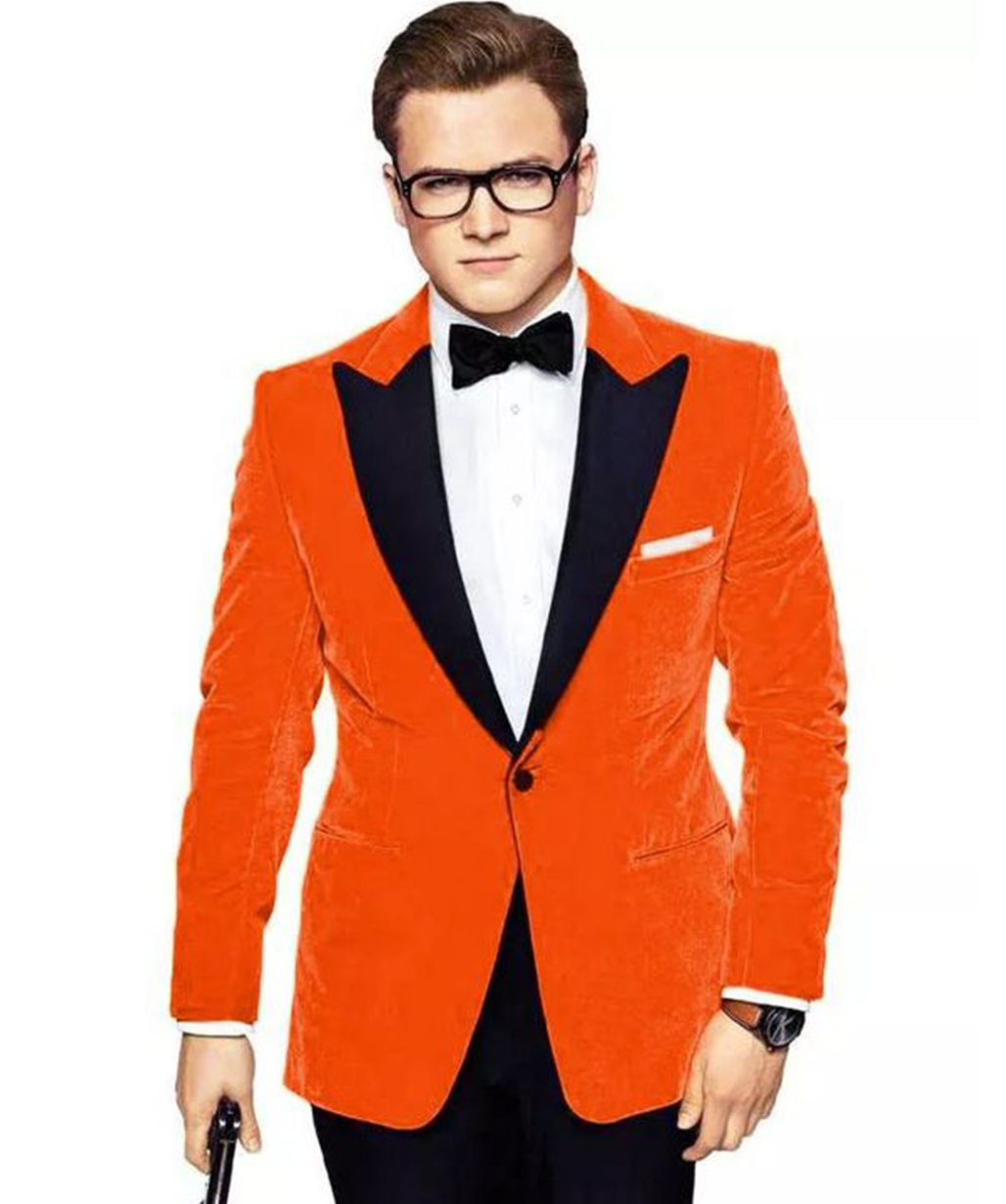 Eggsy Kingsman The Golden Circle Tuxedo Blazer