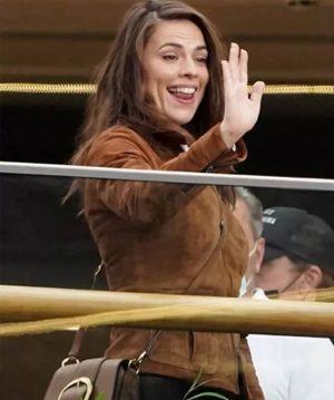 Mission Impossible 7 Hayley Atwell Suede Jacket