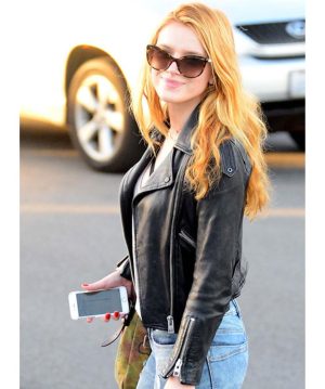 Bella Thorne Leather Jacket