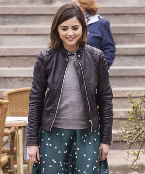 Doctor Who Clara Oswald Leather Jacket