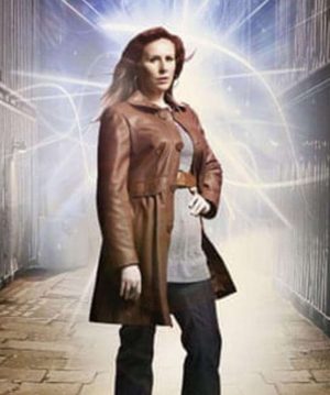 Doctor Who Donna Noble Brown Leather Coat