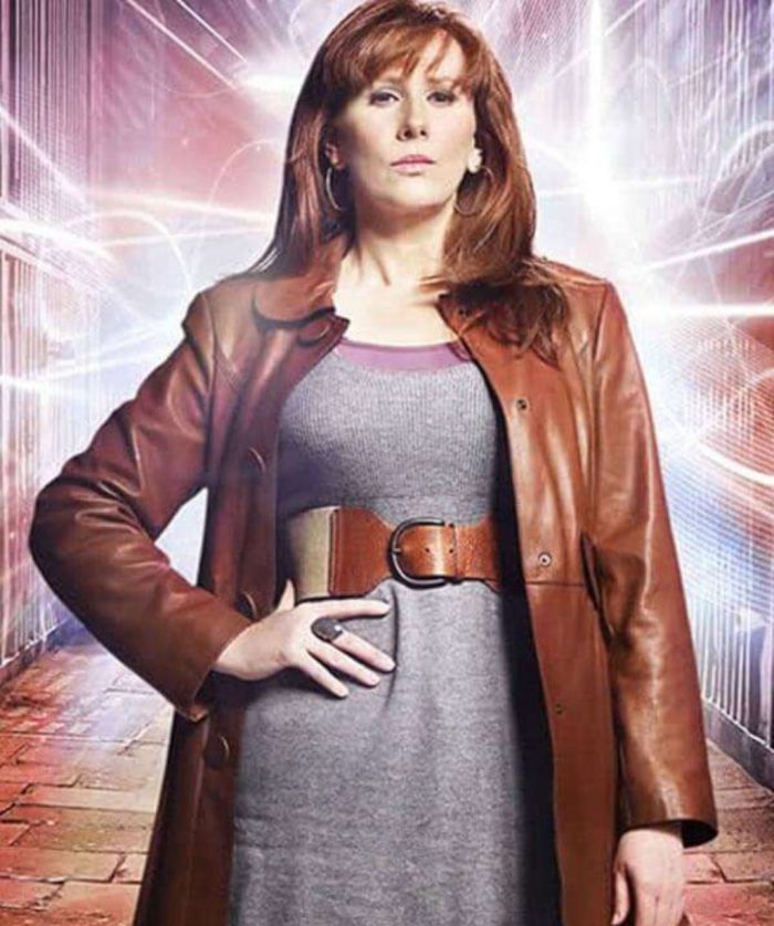 Doctor Who Donna Noble Leather Coat