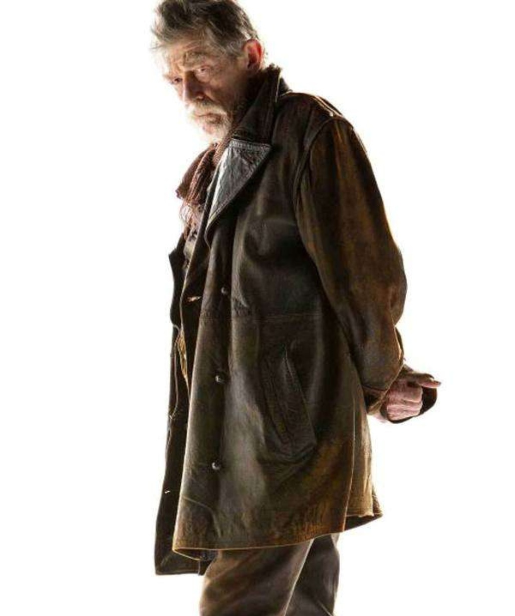 Doctor Who John Hurt Brown Leather Coat - Usa Leather Factory