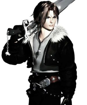 Final Fantasy 8 Squall Leonhart Leather Jacket