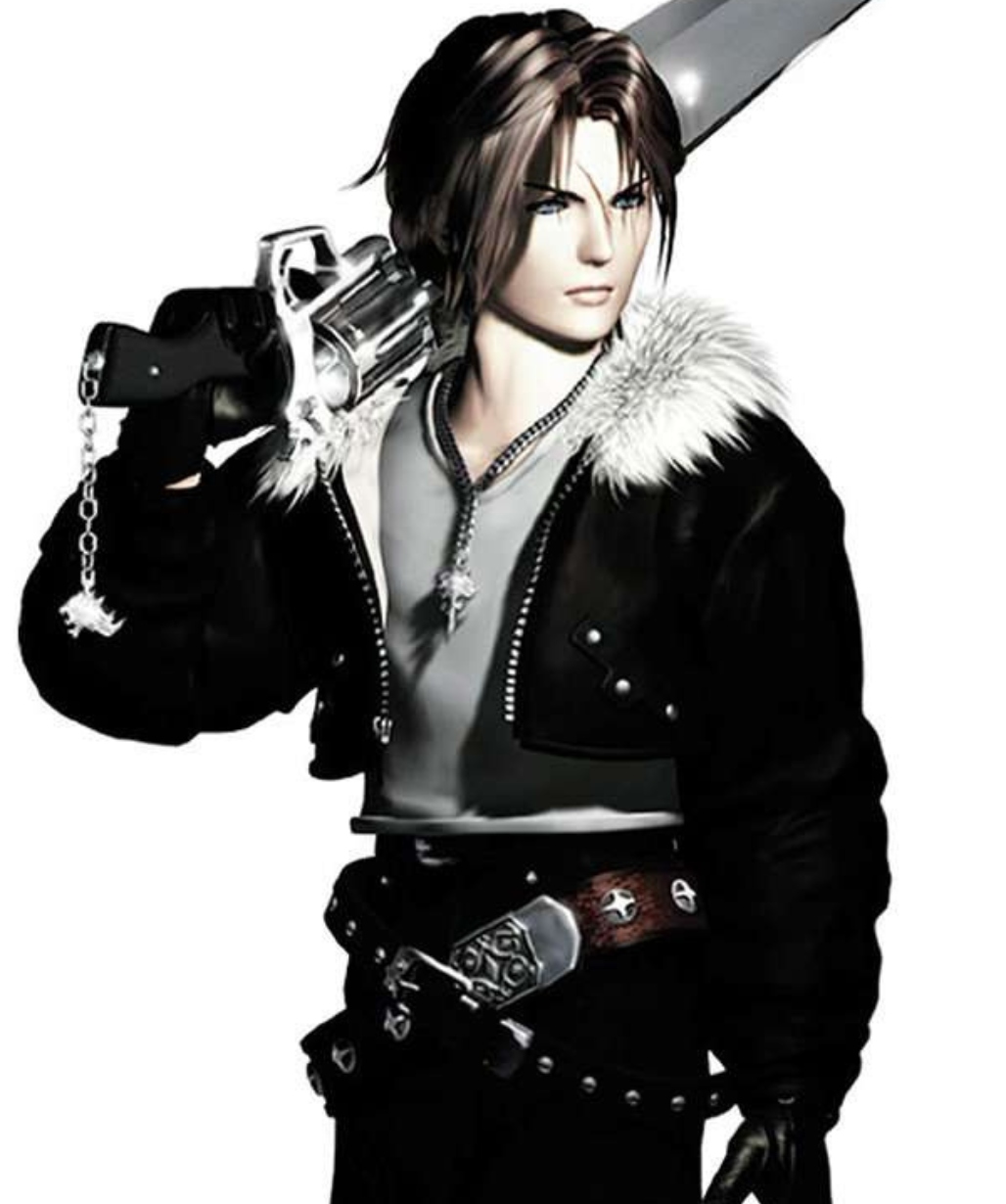 Final Fantasy 8 Squall Leonhart Leather Jacket - USA Leather Factory