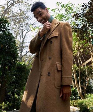 Bridgerton Season 2 Simon Basset Beige Trench Coat