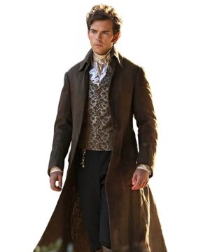 Colin Bridgerton S03 Brown Trench Coat