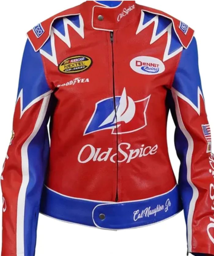 John C Reilly Talladega Nights Old Spice Leather Jacket