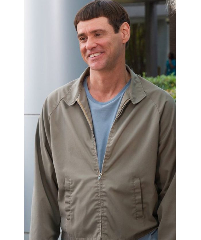 Lloyd Dumb and Dumber Jim Carrey Grey Jacket