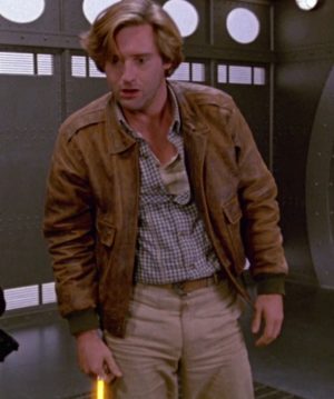 Bill Pullman Lone Starr Spaceballs Leather Jacket