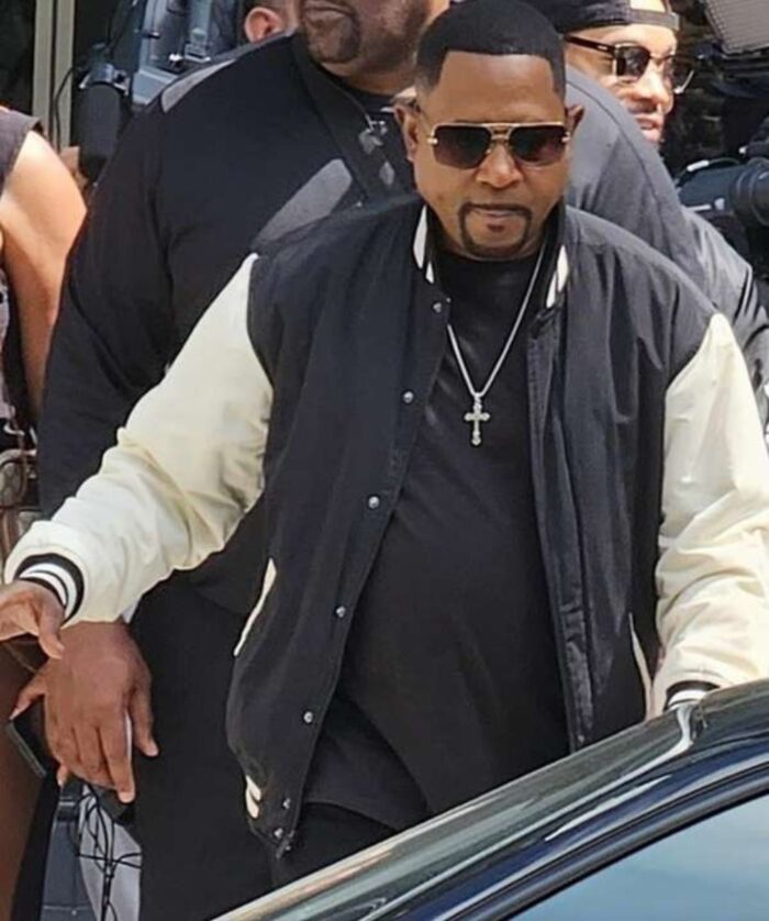 Martin Lawrence Bad Boys Ride or Die Bomber Black Jacket