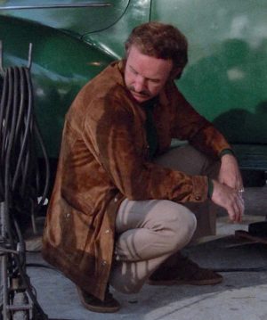 Night Moves Gene Hackman Suede Brown Jacket